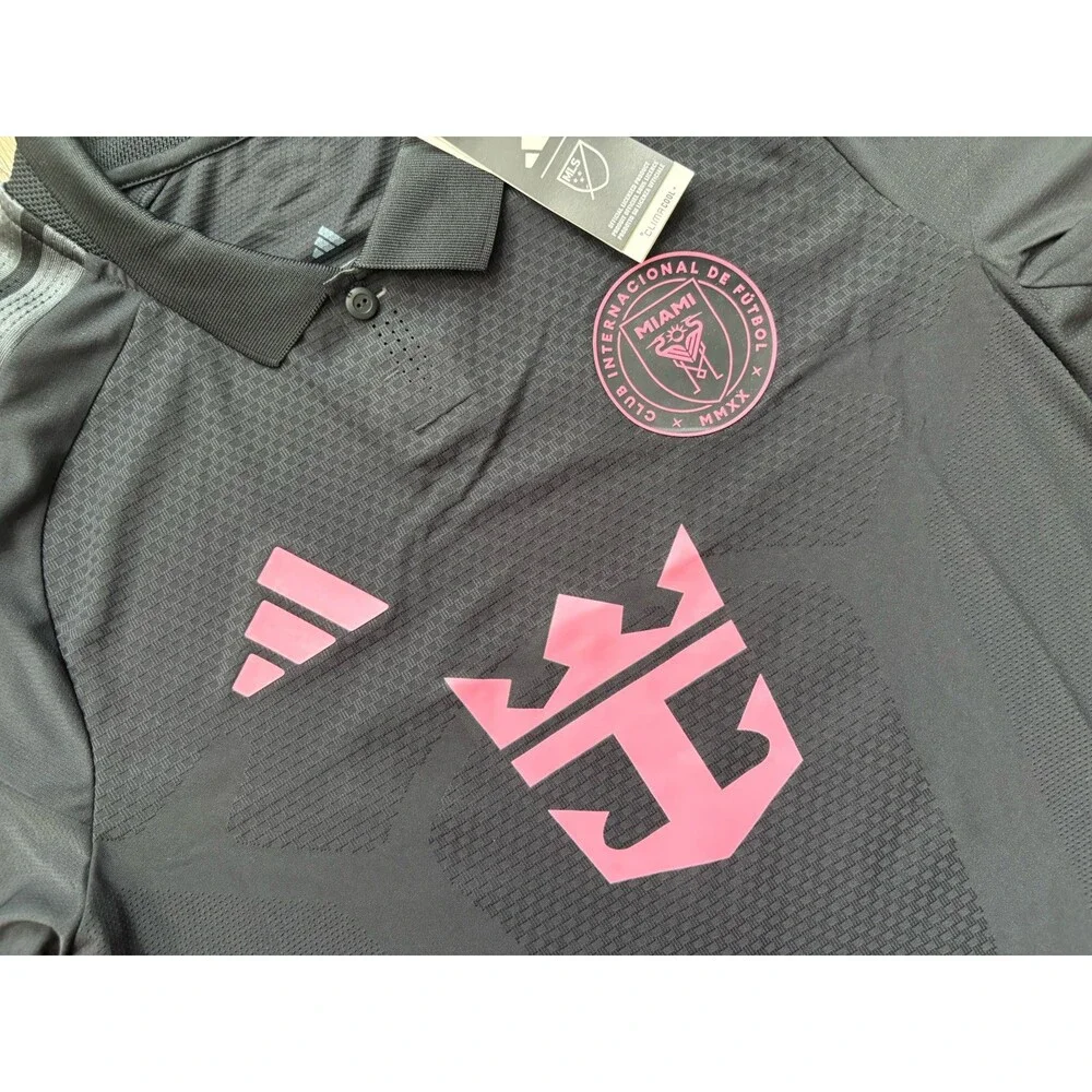 Adidas Inter Miami CF Away Authentic Soccer Jersey Messi #10 Men’s Sz Med JL8494